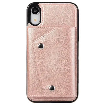 Pink Vegan Leather | Wallet Case iPhone Case get.casely
