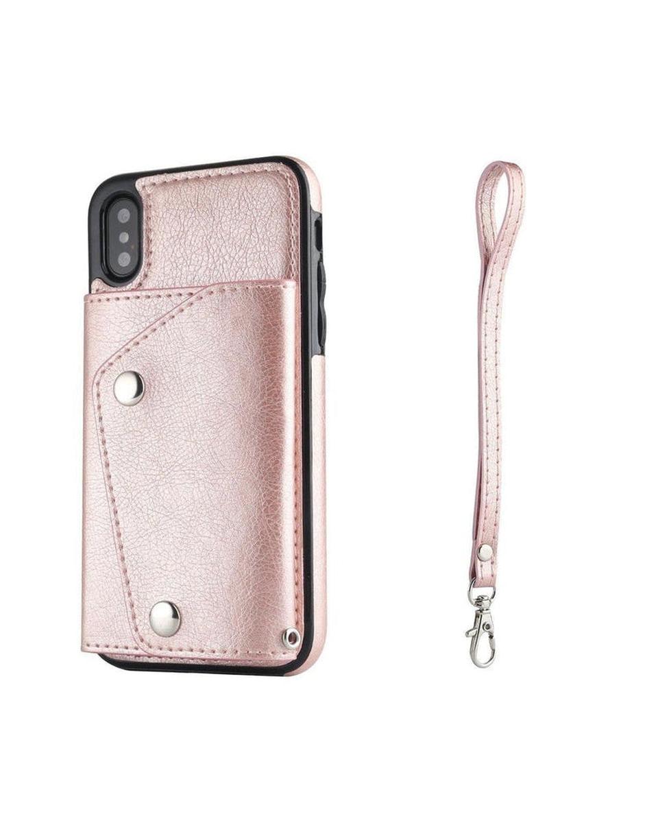 Pink Vegan Leather | Wallet Case iPhone Case get.casely