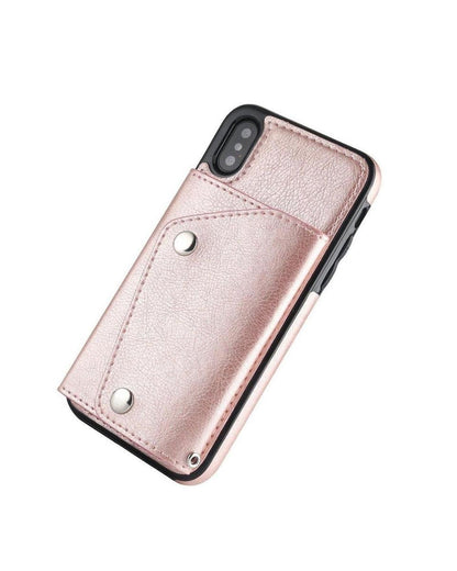 Pink Vegan Leather | Wallet Case iPhone Case get.casely