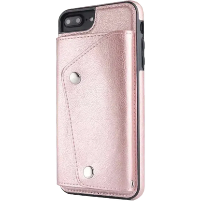 Pink Vegan Leather | Wallet Case iPhone Case get.casely