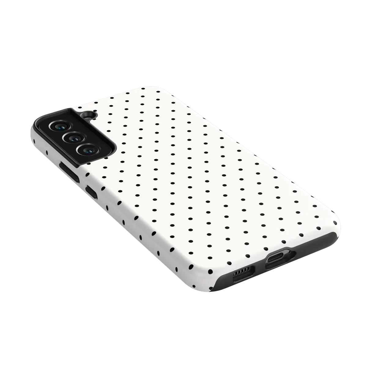 On the Dot | Black Polka Dot Case