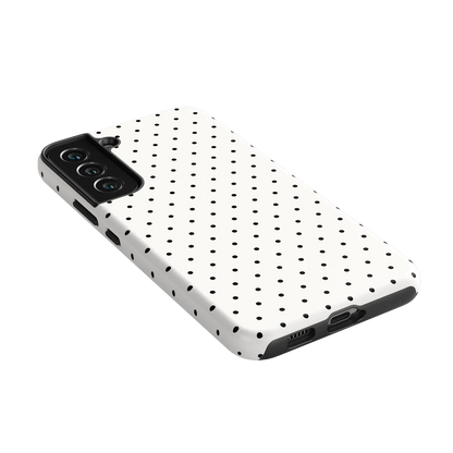 On the Dot | Black Polka Dot Case