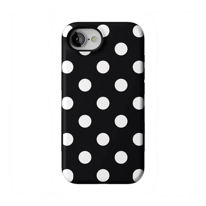 Polka Dots | High Contrast Design Case Phone Case Casetry Bold Flex + MagSafe® iPhone 16e