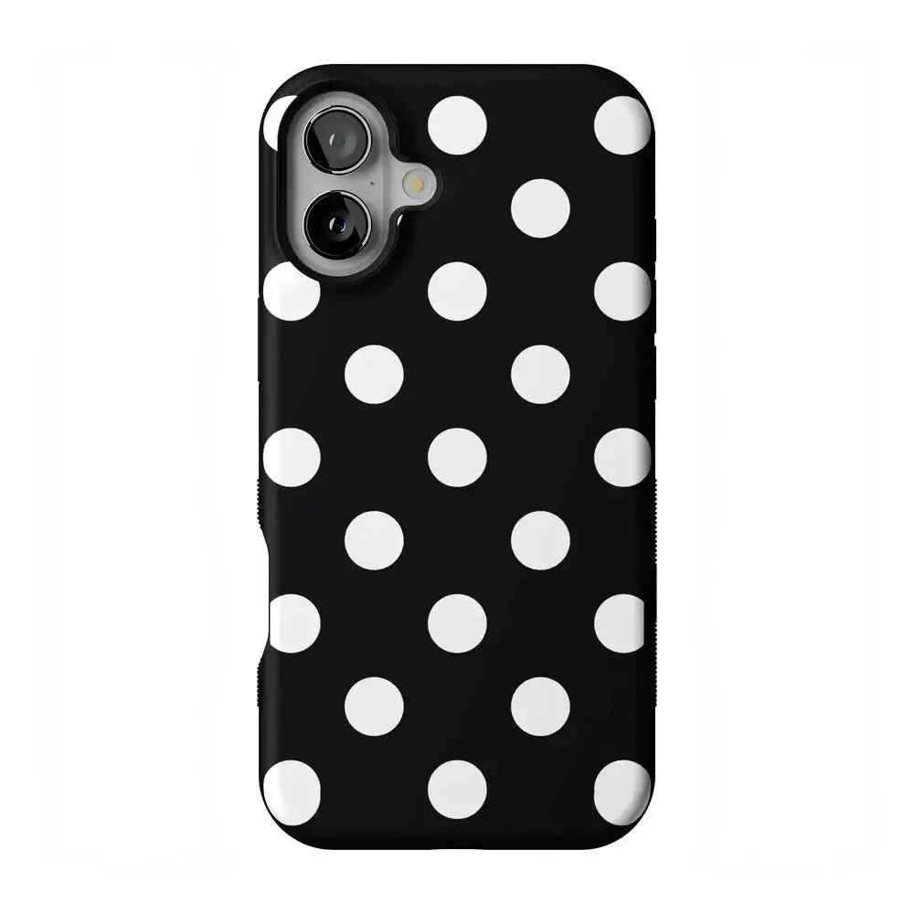Polka Dots | High Contrast Design Case Phone Case Casetry Bold Flex + MagSafe® iPhone 17