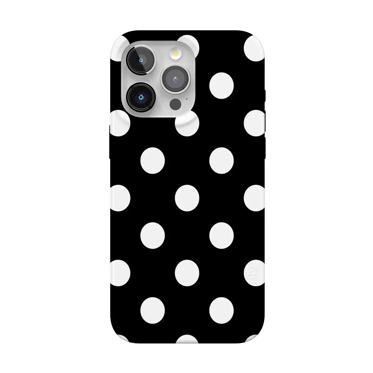 Polka Dots | High Contrast Design Case Phone Case Casetry Classic + MagSafe® iPhone 15 Pro Max