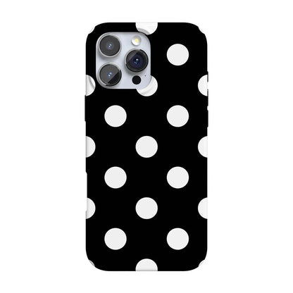 Polka Dots | High Contrast Design Case Phone Case Casetry Classic + MagSafe® iPhone 16 Pro Max