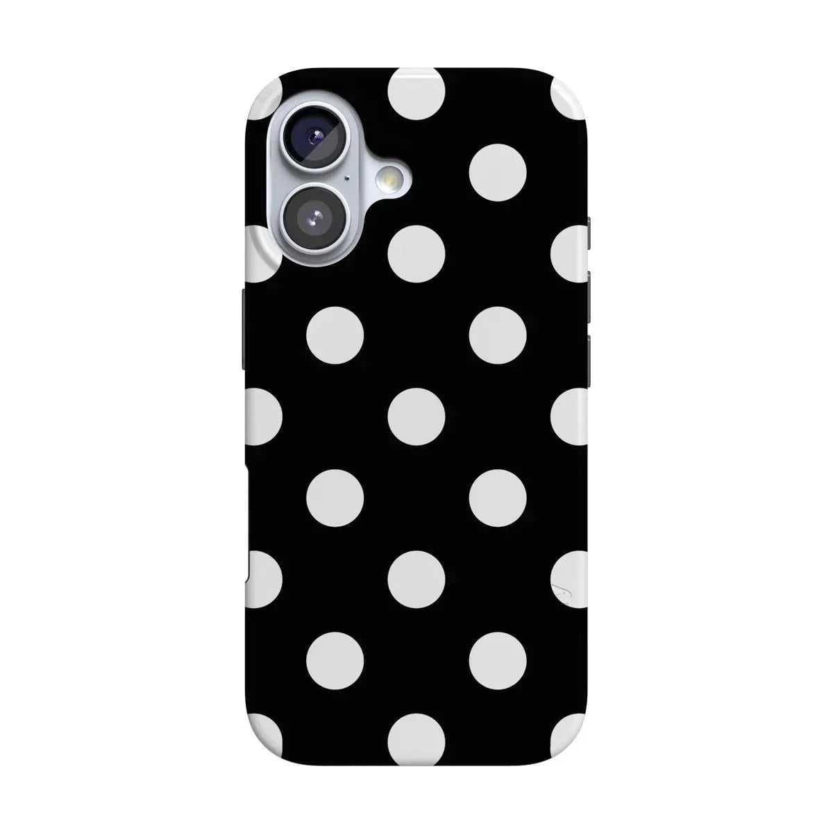 Polka Dots | High Contrast Design Case Phone Case Casetry Classic + MagSafe® iPhone 17