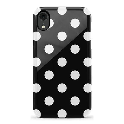Polka Dots | High Contrast Design Case Phone Case Casetry Essential iPhone XR