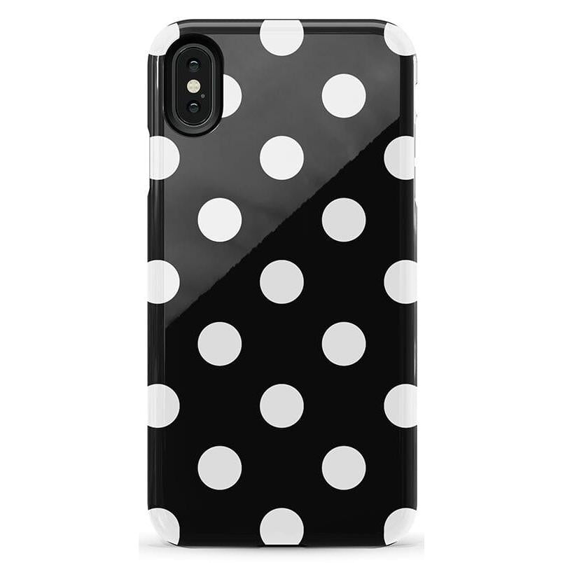 Polka Dots | High Contrast Design Case Phone Case Casetry Essential iPhone XS Max