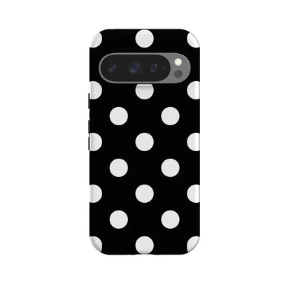 Polka Dots | High Contrast Design Case Phone Case Casetry Essential + MagSafe® Google Pixel 10 Pro