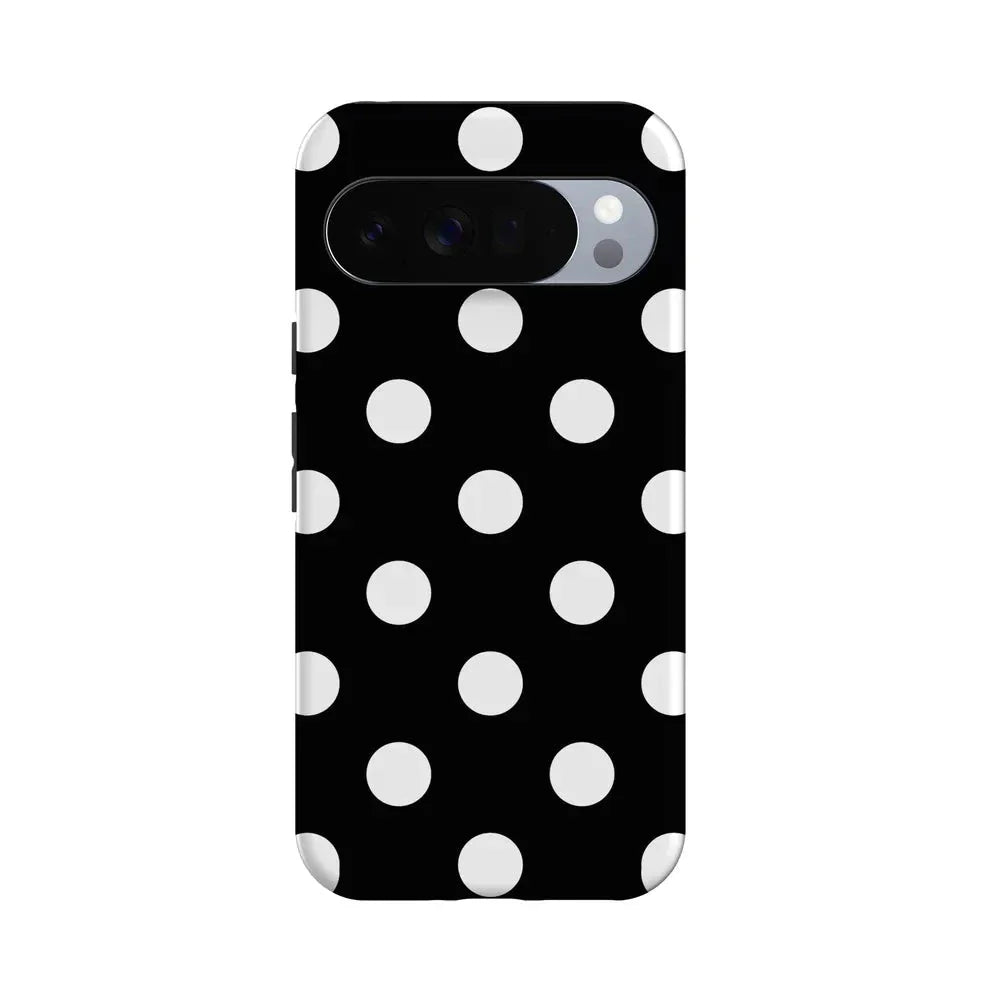 Polka Dots | High Contrast Design Case Phone Case Casetry Essential + MagSafe® Google Pixel 10 Pro XL