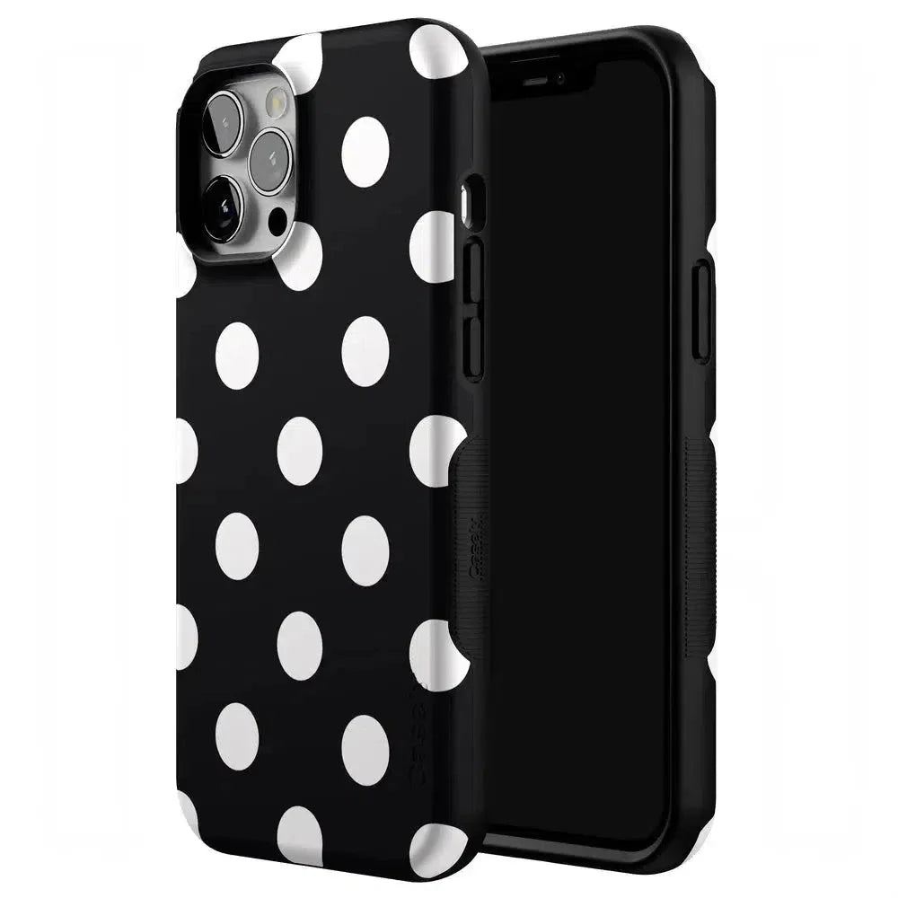 Polka Dots | High Contrast Design Case Phone Case Casetry