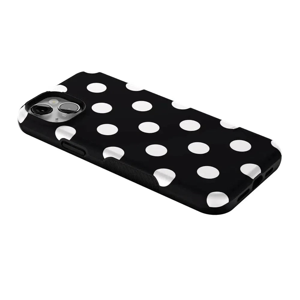 Polka Dots | High Contrast Design Case Phone Case Casetry
