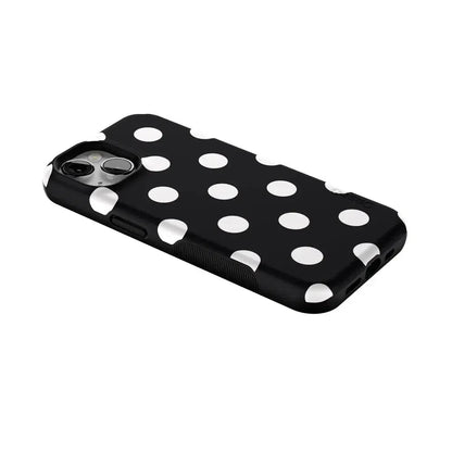 Polka Dots | High Contrast Design Case Phone Case Casetry