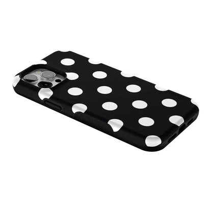 Polka Dots | High Contrast Design Case Phone Case Casetry