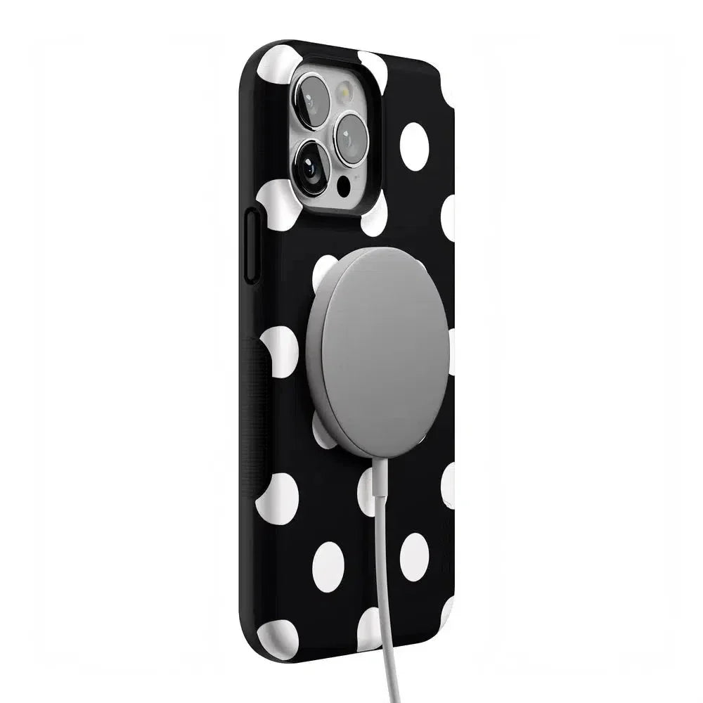 Polka Dots | High Contrast Design Case Phone Case Casetry