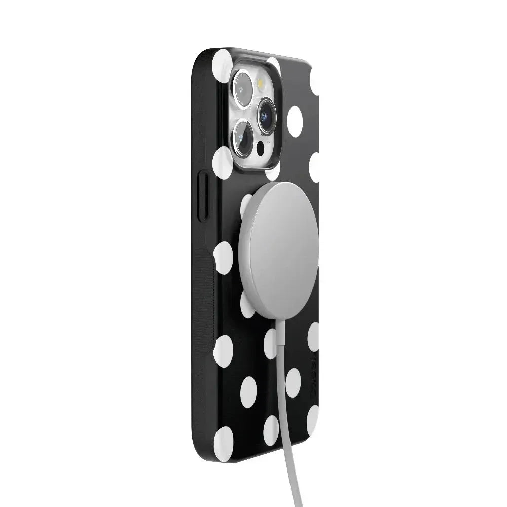 Polka Dots | High Contrast Design Case Phone Case Casetry