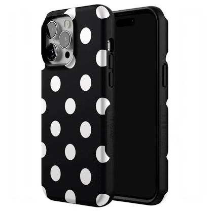 Polka Dots | High Contrast Design Case Phone Case Casetry
