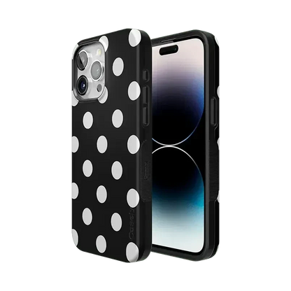 Polka Dots | High Contrast Design Case Phone Case Casetry