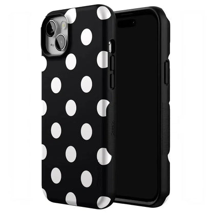 Polka Dots | High Contrast Design Case Phone Case Casetry