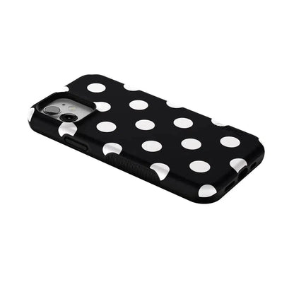 Polka Dots | High Contrast Design Case Phone Case Casetry