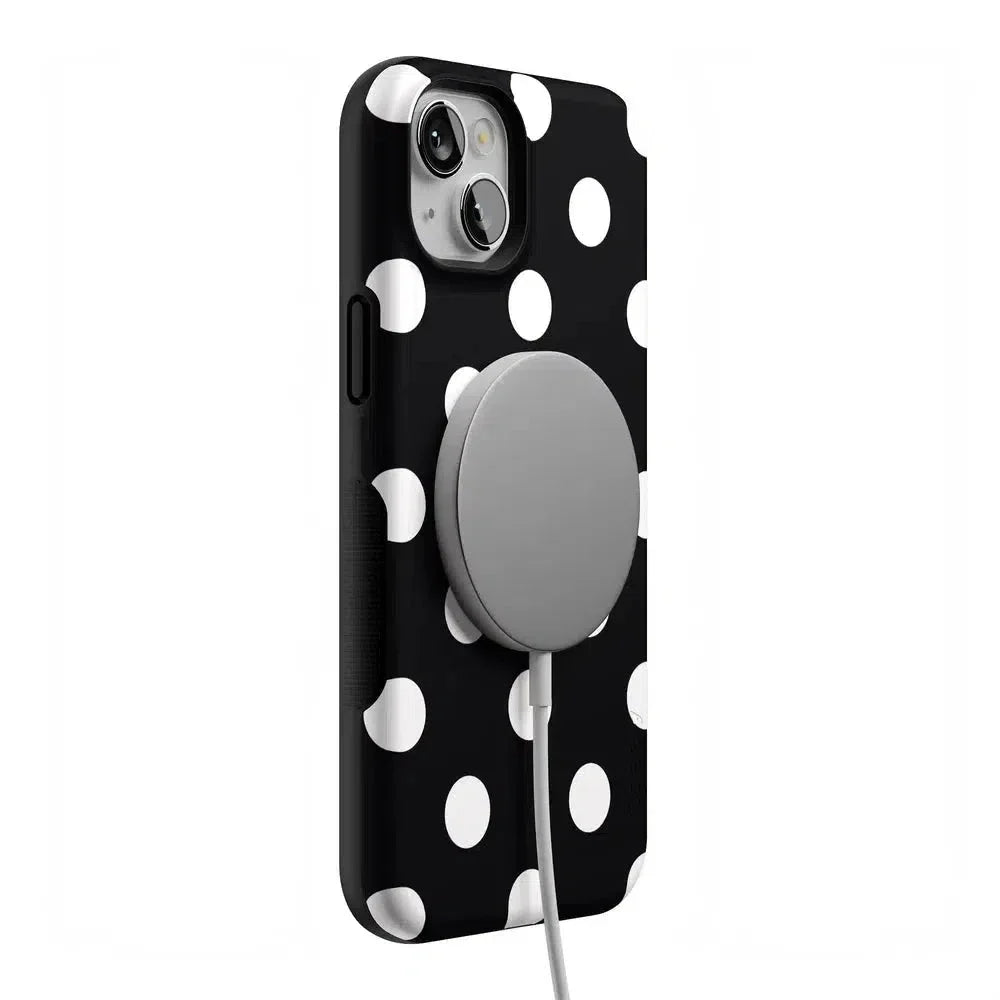 Polka Dots | High Contrast Design Case Phone Case Casetry