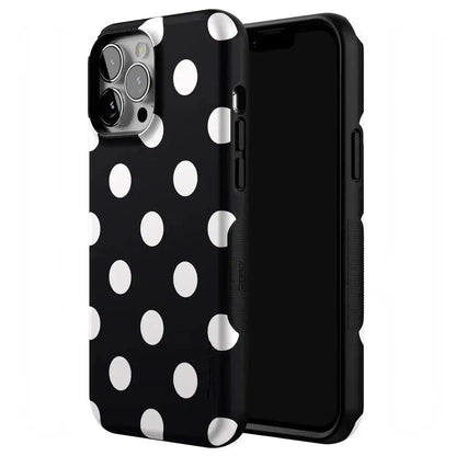 Polka Dots | High Contrast Design Case Phone Case Casetry