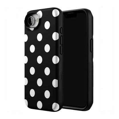 Polka Dots | High Contrast Design Case Phone Case Casetry