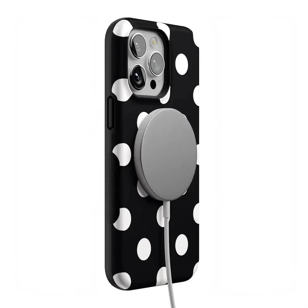 Polka Dots | High Contrast Design Case Phone Case Casetry