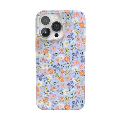 Poppy Meadows | Pastel Floral Case iPhone Case get.casely Classic + MagSafe® iPhone 14 Pro Max