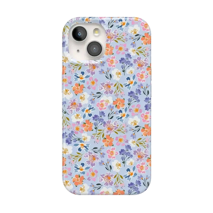 Poppy Meadows | Pastel Floral Case iPhone Case get.casely Classic + MagSafe® iPhone 15
