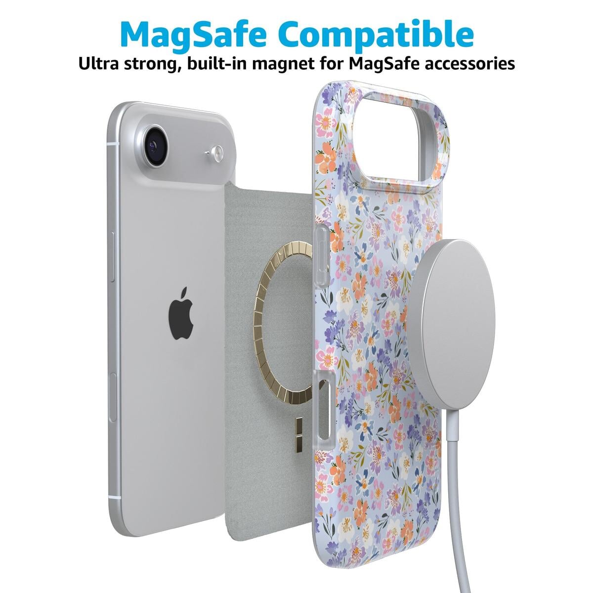Poppy Meadows | Pastel Floral Case iPhone Case get.casely