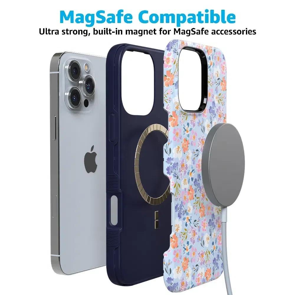 Poppy Meadows | Pastel Floral Case iPhone Case get.casely