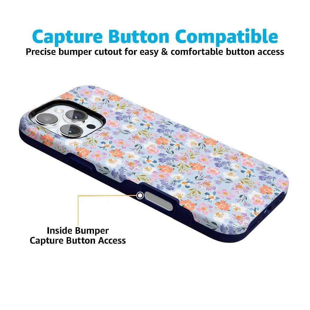 Poppy Meadows | Pastel Floral Case iPhone Case get.casely