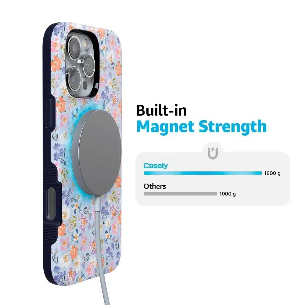 Poppy Meadows | Pastel Floral Case iPhone Case get.casely