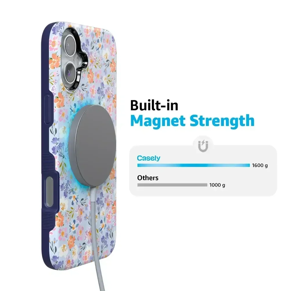 Poppy Meadows | Pastel Floral Case iPhone Case get.casely