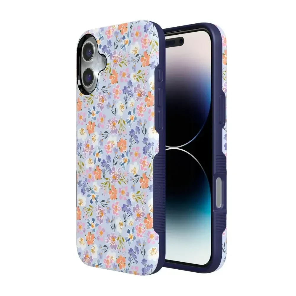 Poppy Meadows | Pastel Floral Case iPhone Case get.casely