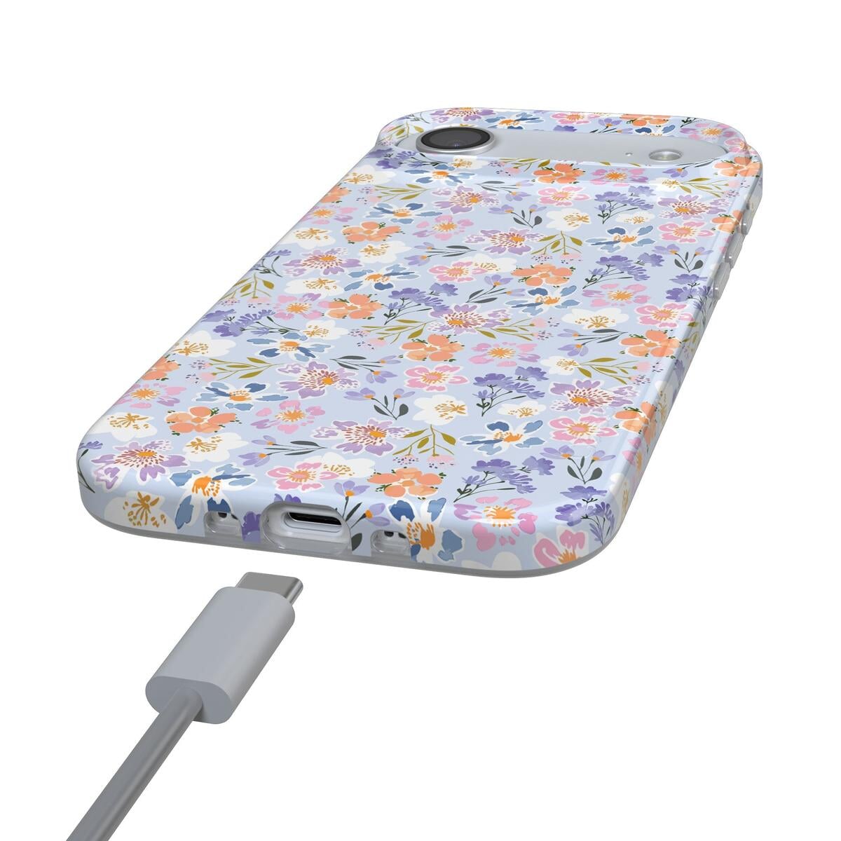 Poppy Meadows | Pastel Floral Case iPhone Case get.casely