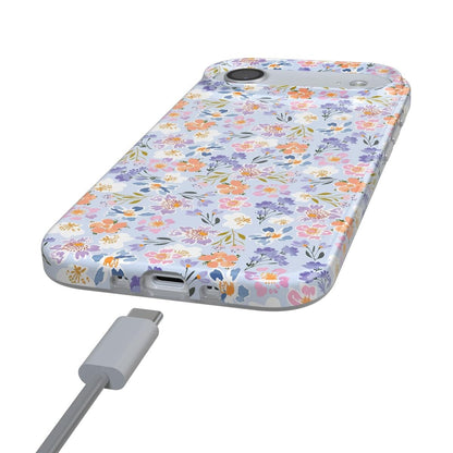 Poppy Meadows | Pastel Floral Case iPhone Case get.casely
