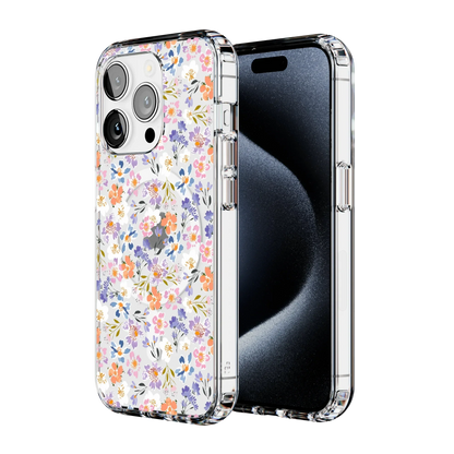 Poppy Meadows | Pastel Floral Case iPhone Case get.casely