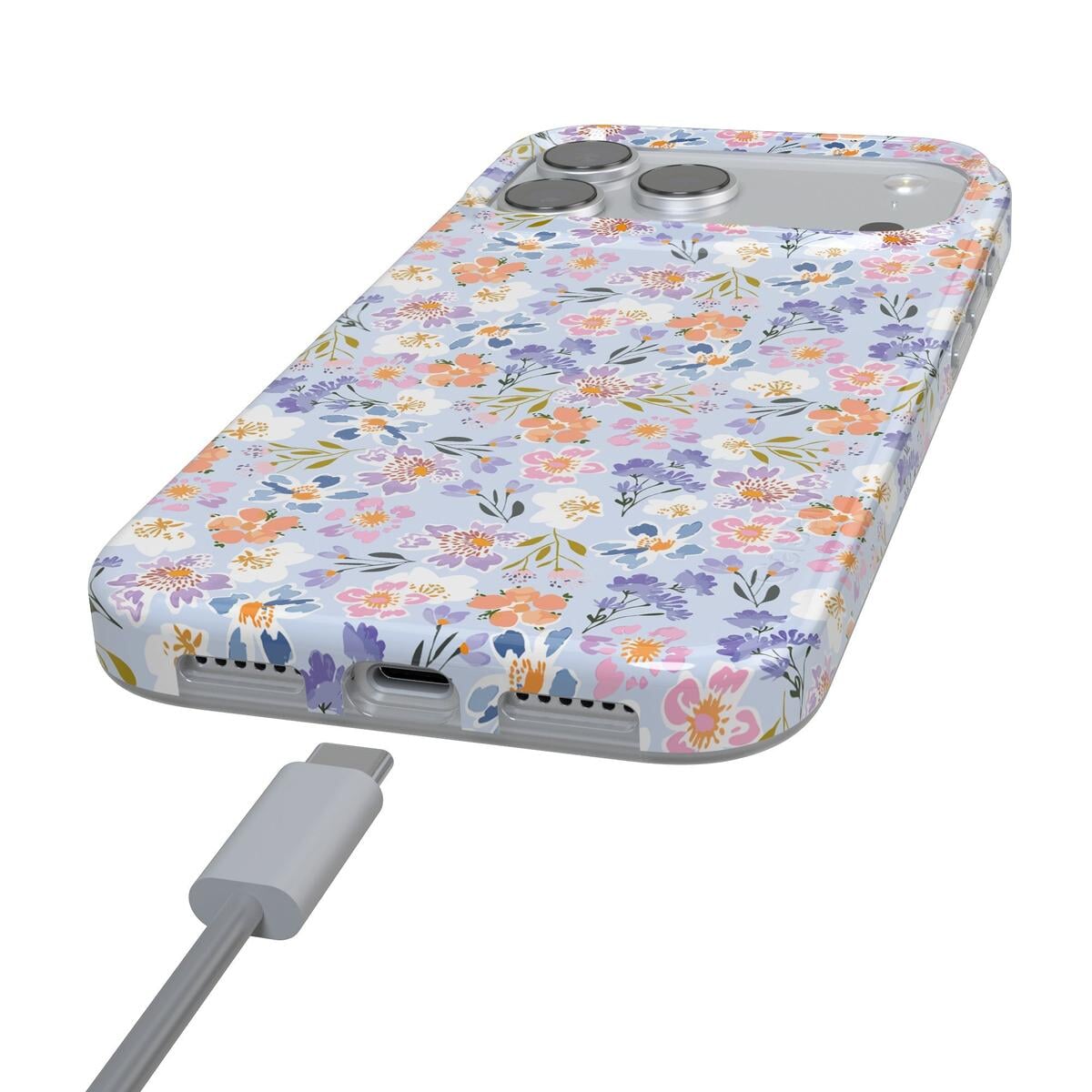 Poppy Meadows | Pastel Floral Case iPhone Case get.casely