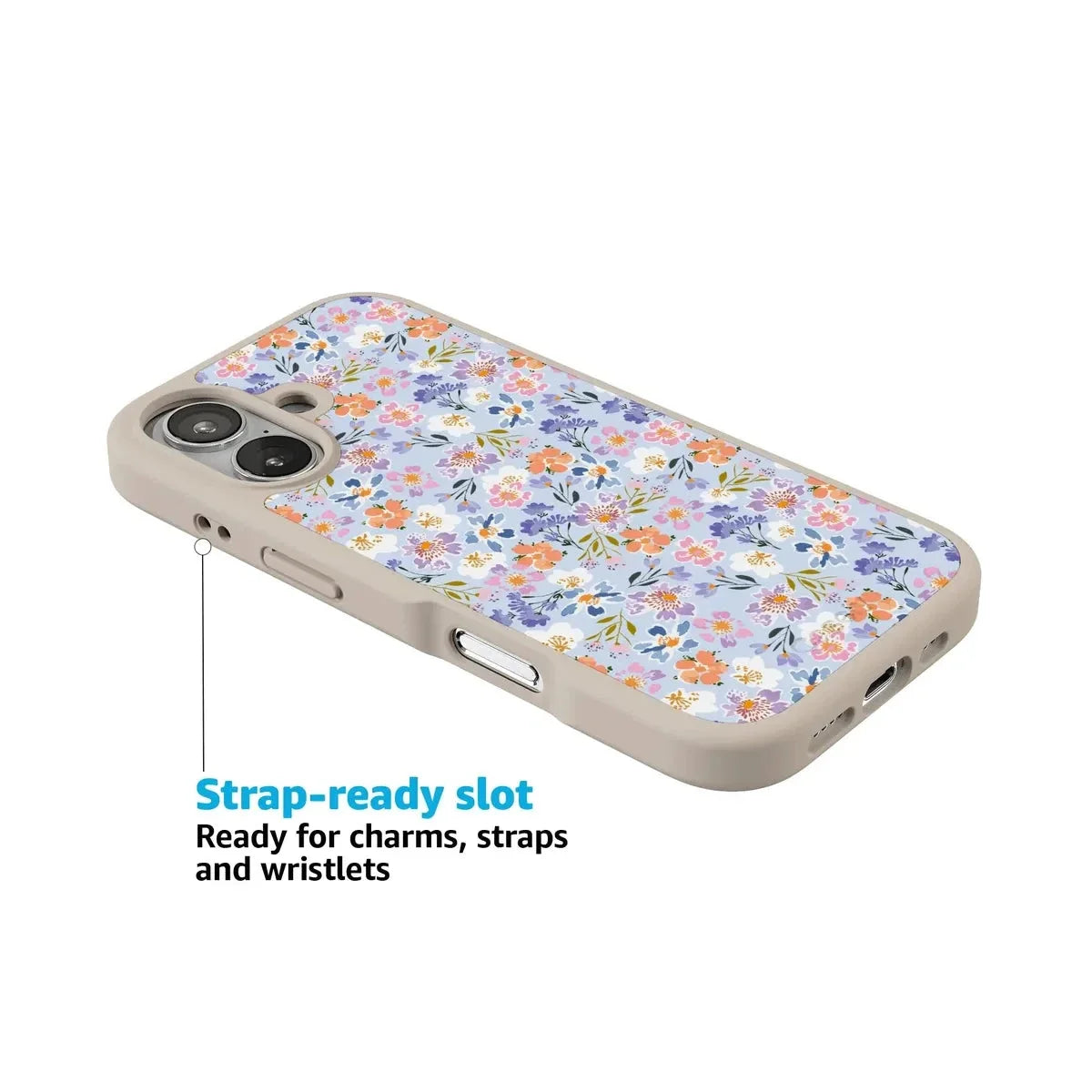 Poppy Meadows | Pastel Floral Case iPhone Case get.casely