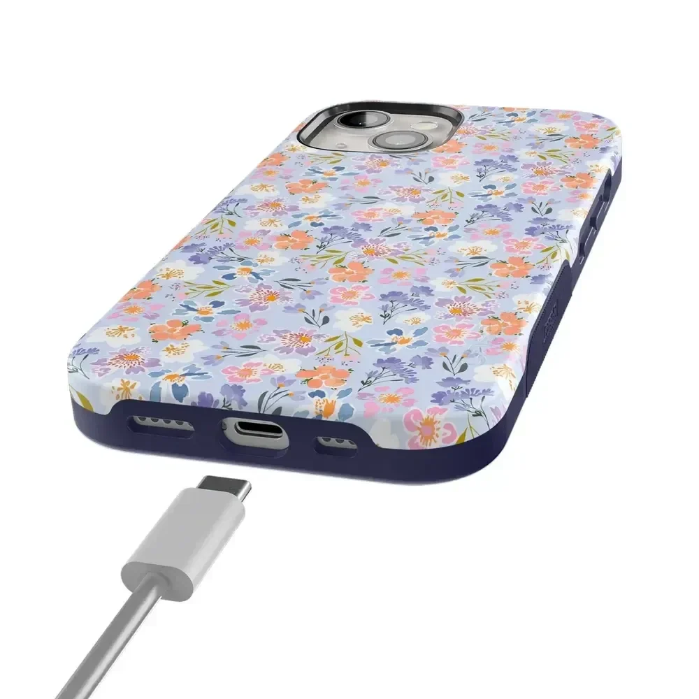 Poppy Meadows | Pastel Floral Case iPhone Case get.casely