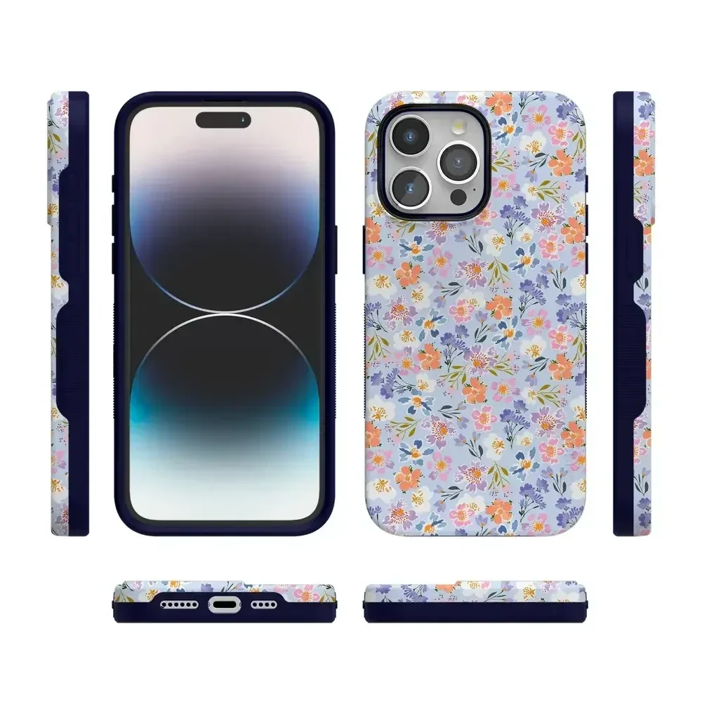 Poppy Meadows | Pastel Floral Case iPhone Case get.casely