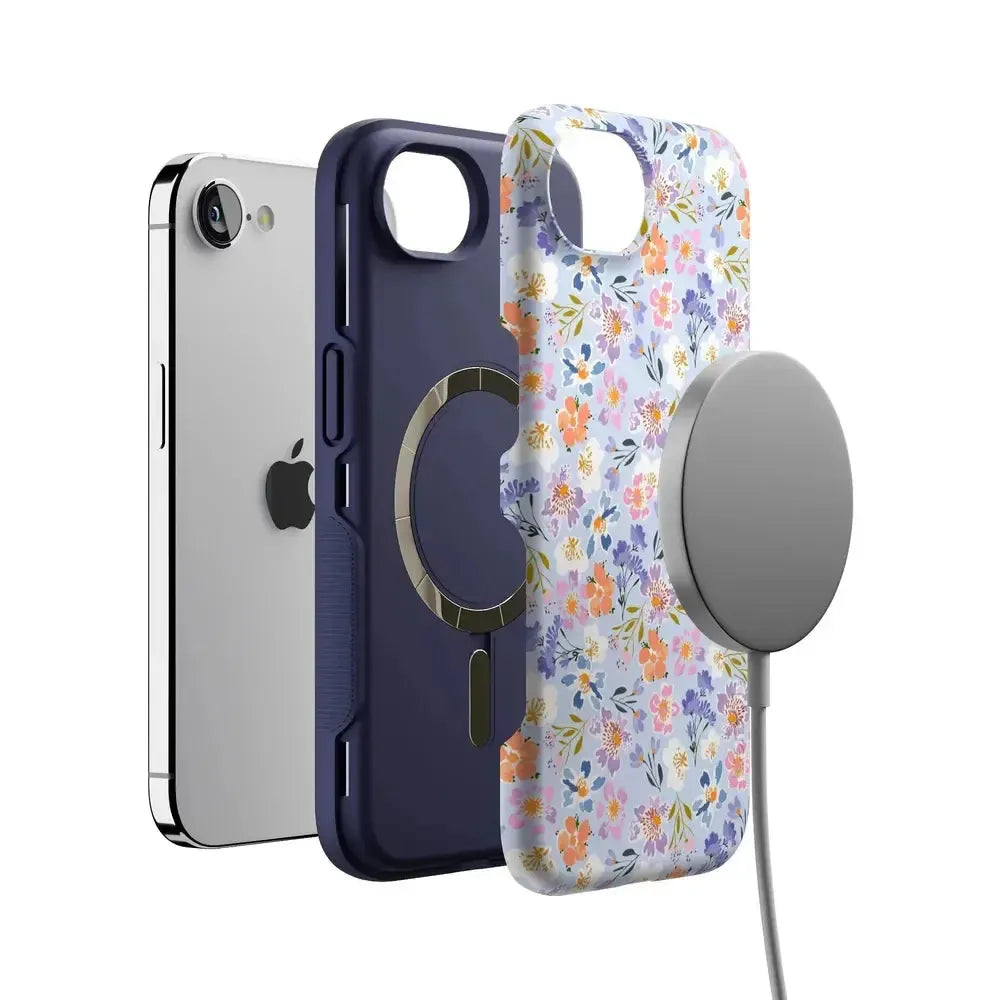 Poppy Meadows | Pastel Floral Case iPhone Case get.casely