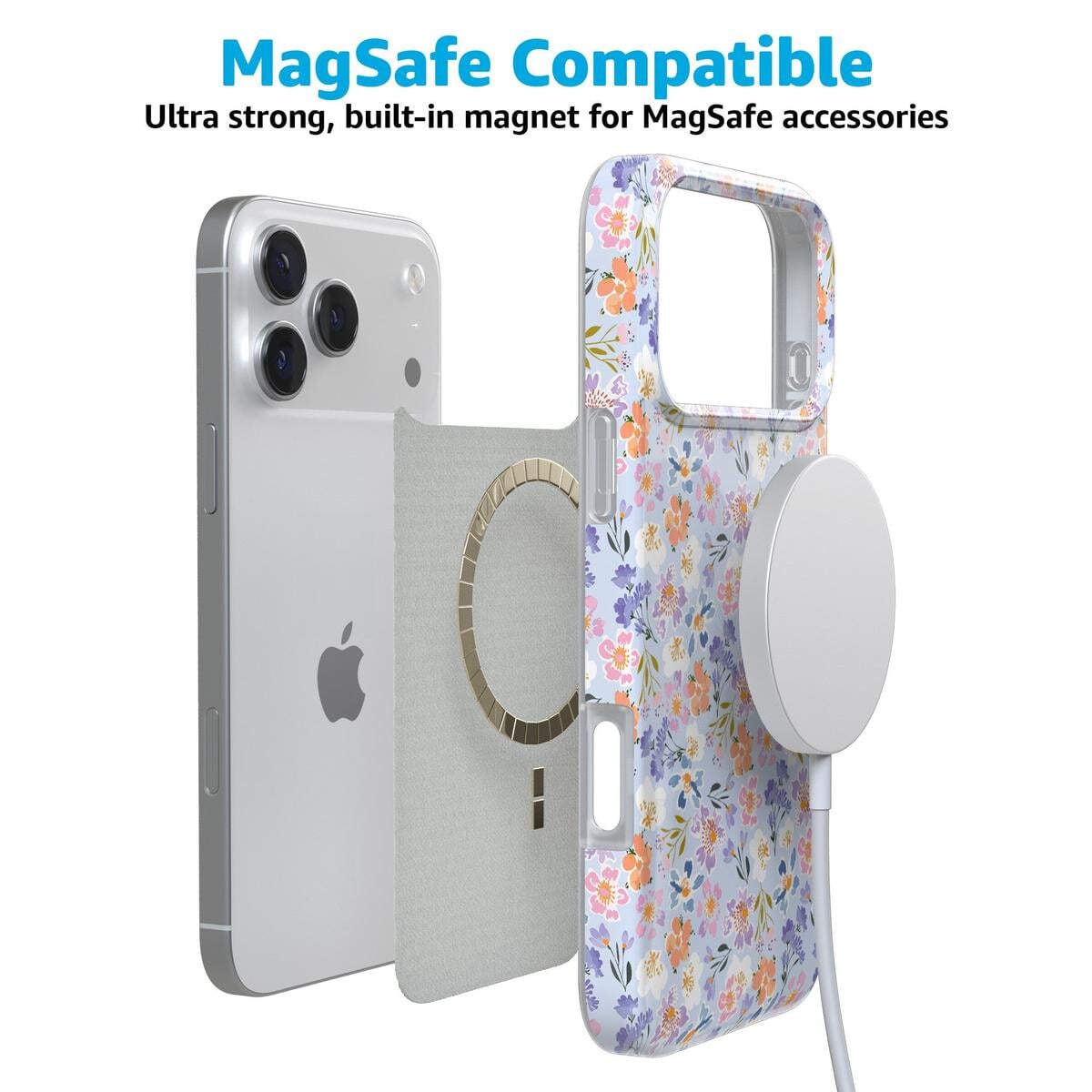 Poppy Meadows | Pastel Floral Case iPhone Case get.casely