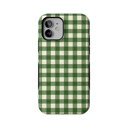 Checked Twice | Green Plaid Case