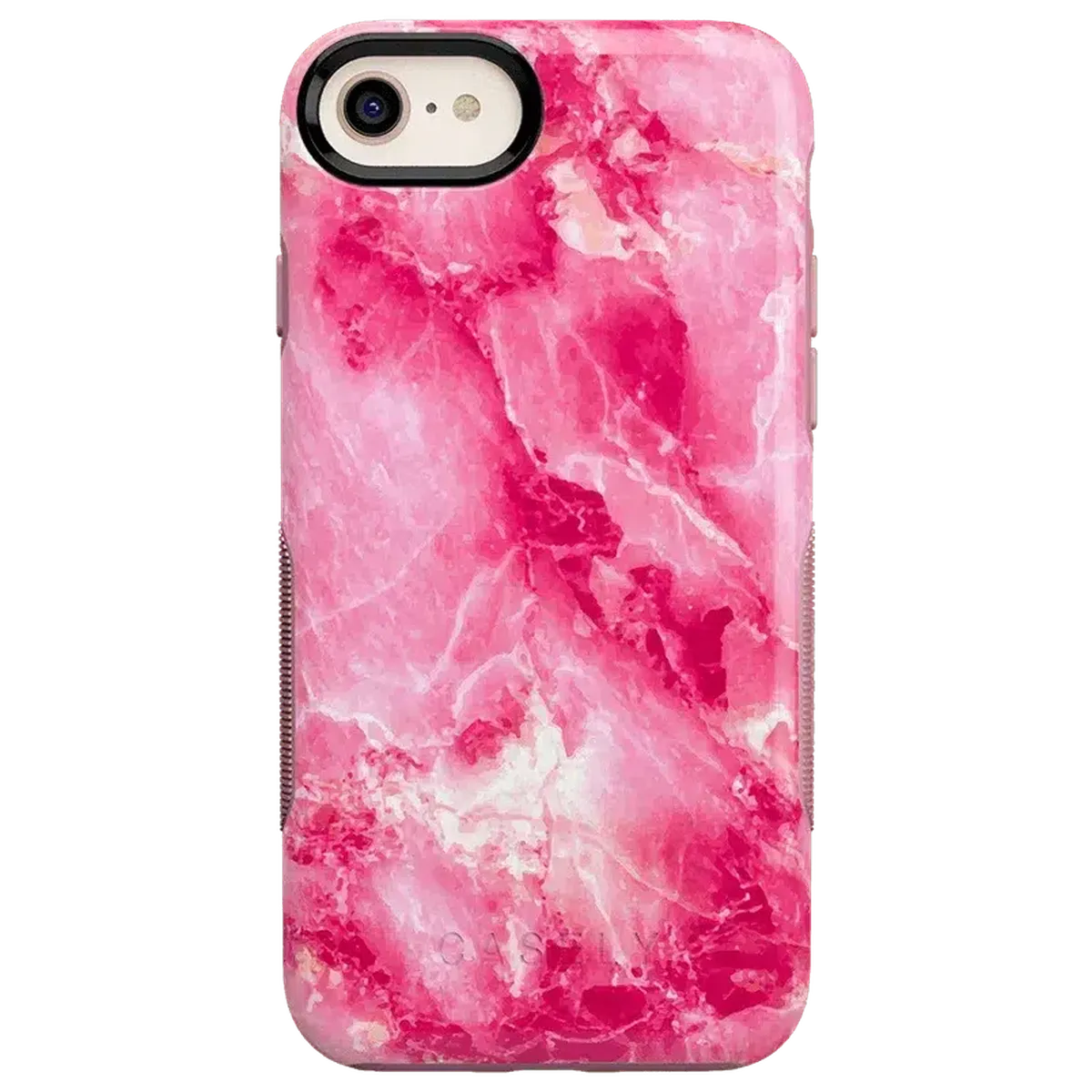 Pretty in Pink | Hot Pink Marble Case iPhone Case get.casely Bold iPhone 6/7/8