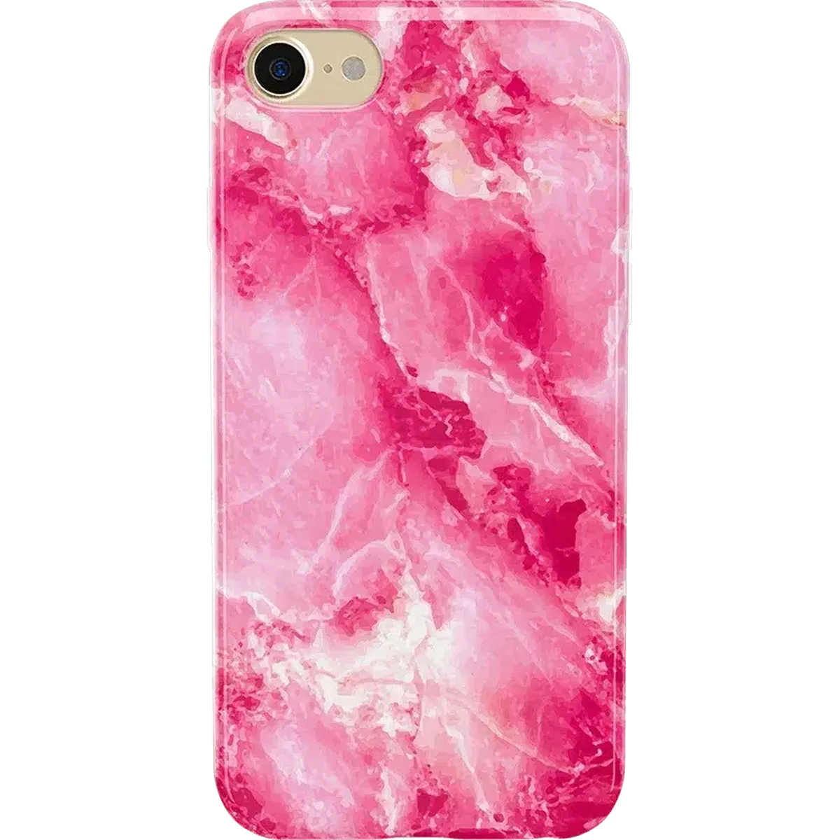 Pretty in Pink | Hot Pink Marble Case iPhone Case get.casely Classic iPhone 6/7/8