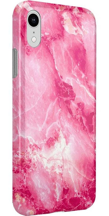 Pretty in Pink | Hot Pink Marble Case iPhone Case get.casely